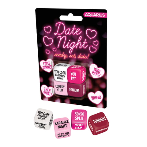 Date Night Dice Rolling Game
