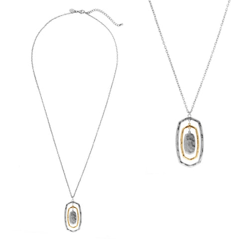 Drew Silver Necklace