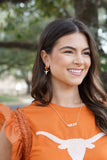 Longhorn earrings