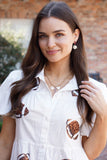 A&M Hoop earrings