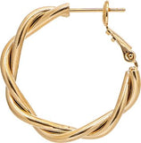 Twisty Wire Earring