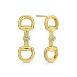 Double Stirrup Earring