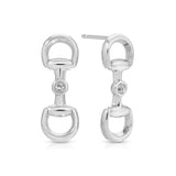 Double Stirrup Earring