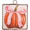 Mini Gallery pink ribbon pumpkin