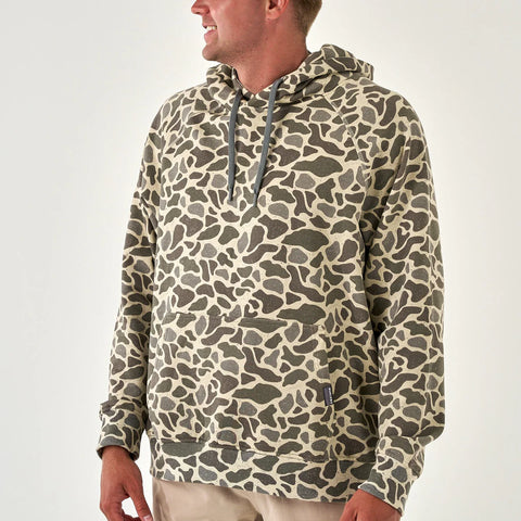 Classic Deer Camo Fleece Hoodie