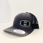 Black H hat dk gray w/black