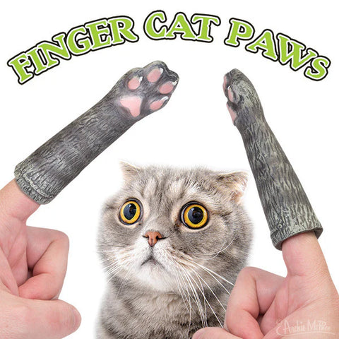 Cat paw finger puppet