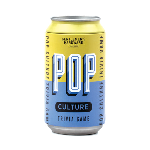 Pop quiz in a can