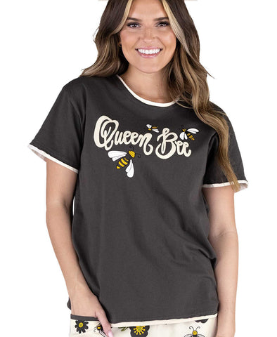 Queen Bee PJ Top