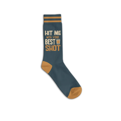Hit me with your best shot socks