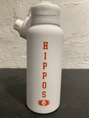 White stainless Hutto Sports Bottle