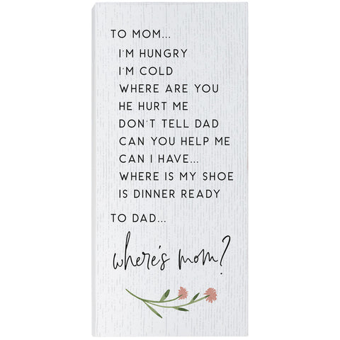 Where's Mom