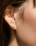 Sparkly Clover Stud earring set
