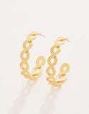 Wilson Creek Hoop Earrings Gold