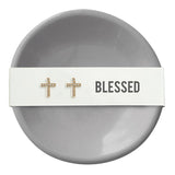 Blessed earrings/trinket tray