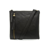Black Dawn Multi Pocket compact crossbody bag