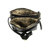 Black Dawn Multi Pocket compact crossbody bag