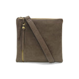 Taupe Dawn Multi pocket compact crossbody bag