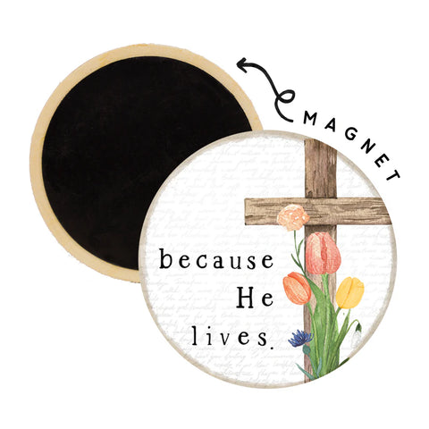 Because he lives magnet