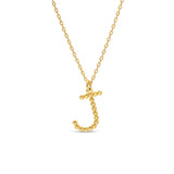 Beaded Initial Necklace