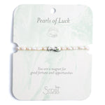Pearls of luck silver bracelet