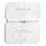 Pearls of luck silver bracelet