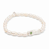 Pearls of luck silver bracelet
