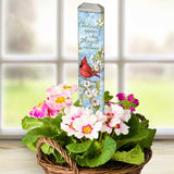 Little Cardinal Dogwood 13" mini art pole