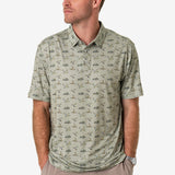 FLYING DUCK (GREEN)PERFORMANCE POLO