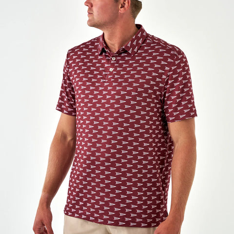 Performance Polo - Howdy Pennant