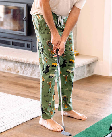 Green Golf PJ Pant