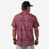 Performance Western Shirt Maroon