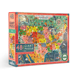 USA Giant Puzzle