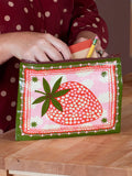 Strawberry Zipper Pouch