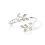 Adjustable Leaves Ring