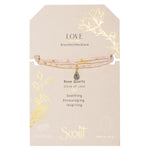 Rose Quartz stone of love necklace/bracelet