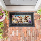 Bunny & Easter Egg Sassafrass Mat