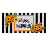 Happy Halloween Striped Jackolantern sassafrass