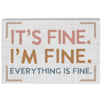 It's fine sign