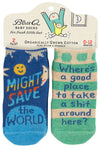 Save World/Take poop baby socks