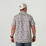 Performance Button Up Classic Deer Camo