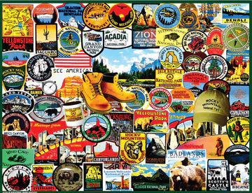 National Park Badges Puzzle