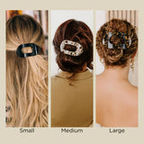 Large Round Flat hair Clip
