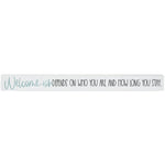 Welcomish sign