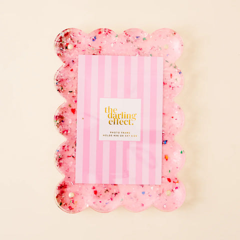 Confetti Pink Acrylic Frame