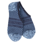 Peacoat multi lowcut sock