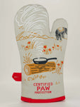 Boss kitty oven mitt