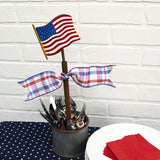 American Flag finial