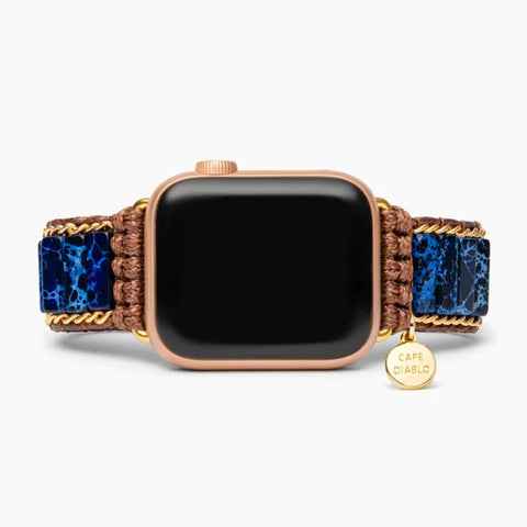 Aszure Lapis Lazuli apple watch strap