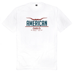 American Cattle Co  - White T-shirt